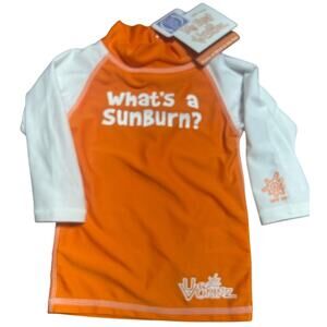 UV Skinz Vonnz Kids Swim Coverup - Whats a Sunburn? NWT 12/24
